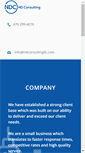 Mobile Screenshot of ndconsultingllc.com